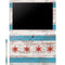 Chicago Flag Dark Wood Galaxy Book 12in Skin